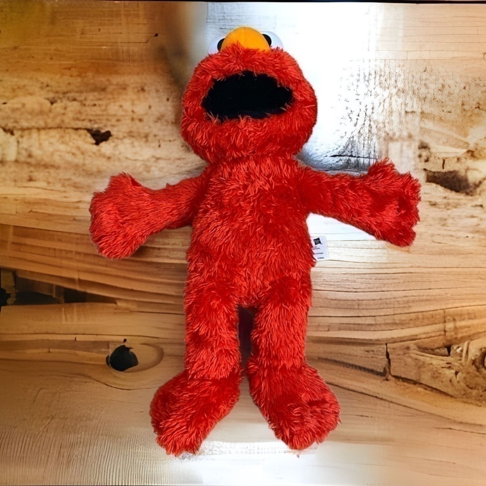 Tickle Me Elmo Sesame Street Red Toy